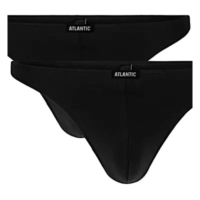 Pánská tanga 253 black - Atlantic černá