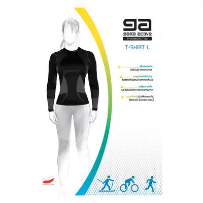 Dámský nátělník Gatta 43013 Ama Basic Thermoactive XS-XL černošedá