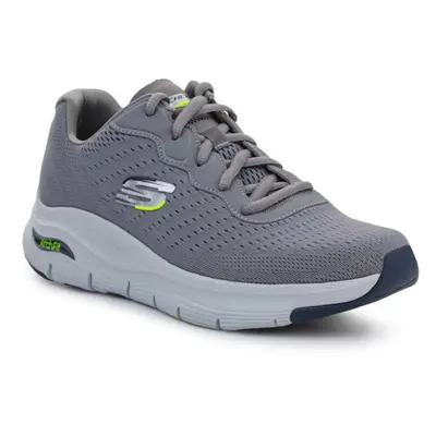 Pánské sportovní boty Arch Fit 232303-GRY Šedá - Skechers šedá vzor