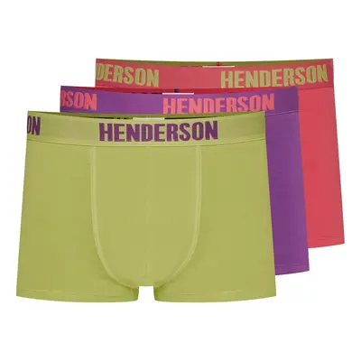 Pánské boxerky 3 pack 42594 Star - HENDERSON vícebarevná