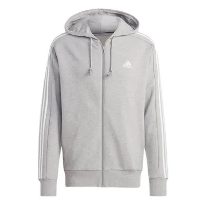 Adidas Essentials French Terry 3-Stripes Full-Zip Hoodie IC9833 pánské