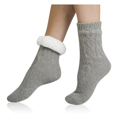 Extrémně teplé ponožky EXTRA WARM SOCKS - BELLINDA - světle zelená