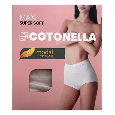 Kalhotky Cotonella ADD08 Maxi Modal M-3XL bianco