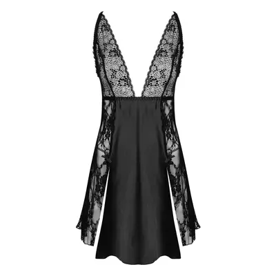 Dámská erotická košilka Delight chemise - BEAUTY NIGHT FASHION černá