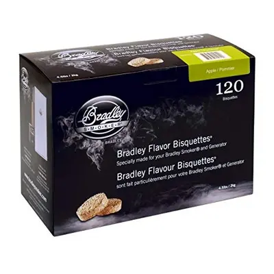 Udící brikety Bradley Smoker Jabloň 120 ks