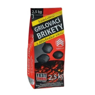 Servis Les Grilovací brikety 2,5kg