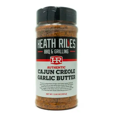 BBQ grilovací koření Cajun Creole Garlic Butter 326g Heath Riles