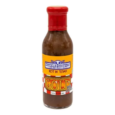 BBQ grilovací omáčka Sweet Spicy Mustard Gold 354ml