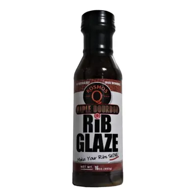 BBQ grilovací omáčka Maple Bourbon Rib glaze 453g