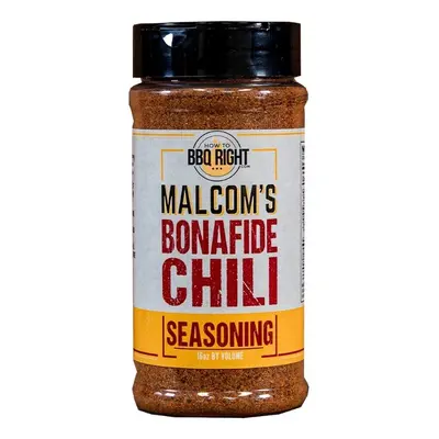 BBQ koření Malcom´s Bonafide Chilli Seasoning 454g