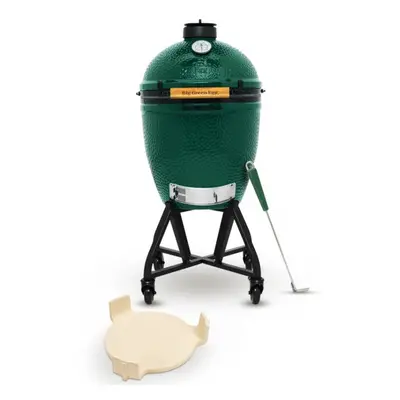 Gril Big Green Egg Medium se stojanem a convEGGtorem