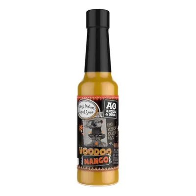 BBQ grilovací omáčka Voodoo Mango Hot sauce 150ml Angus&Oink