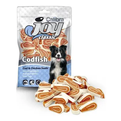 Calibra Joy Dog Classic Cod & Chicken Sushi 80g NEW