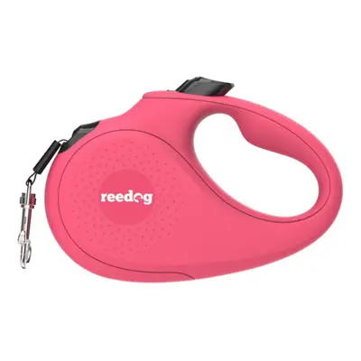 Reedog Senza Basic samonavíjecí vodítko M 25kg / 5m páska / růžové