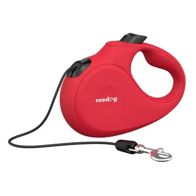 Reedog Senza Basic samonavíjecí vodítko M 20kg / 5m lanko / červené