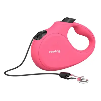 Reedog Senza Basic samonavíjecí vodítko M 20kg / 5m lanko / růžové