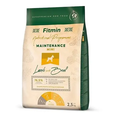 Fitmin Dog Mini Maintenance Lamb With Beef 2,5 kg