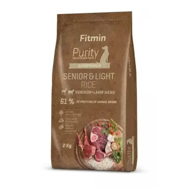 Fitmin Dog Purity Rice Senior & Light Venison & Lamb 2 kg