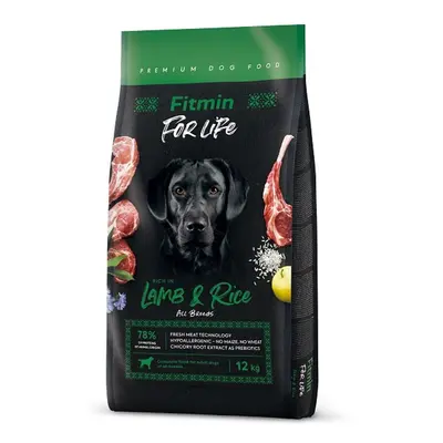 Fitmin Dog For Life Lamb & Rice 12 kg