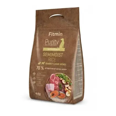 Fitmin Dog Purity Rice Semimoist Rabbit & Lamb 4 kg