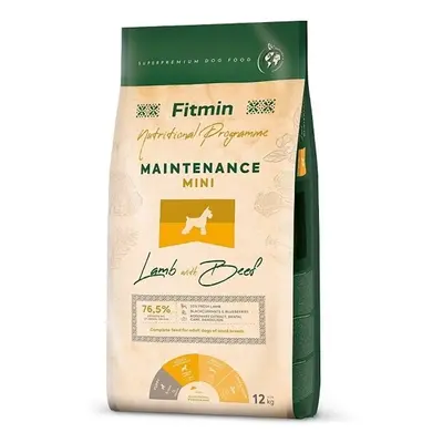 Fitmin Dog Mini Maintenance Lamb With Beef 12 kg