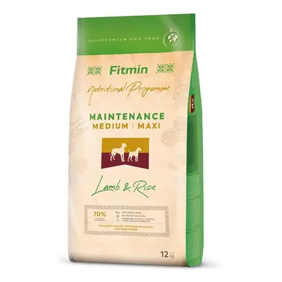 Fitmin Dog Medium/Maxi Maintenance Lamb & Rice 12 kg