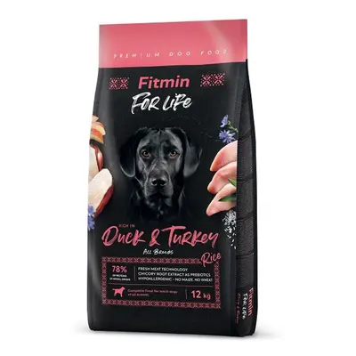 Fitmin Dog For Life Duck & Turkey 12 kg