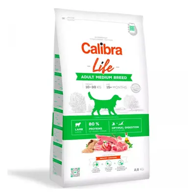 Calibra Dog Life Adult Medium Breed Lamb 2,5 kg