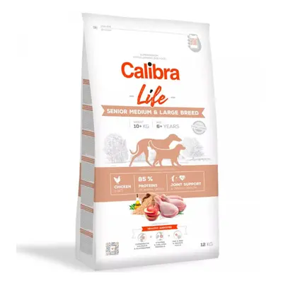 Calibra Dog Life Senior M&L Breed Chicken 12 kg