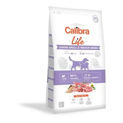 Calibra Dog Life Junior Small & Medium Breed Lamb 12 kg