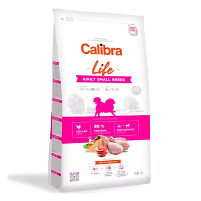 Calibra Dog Life Adult Small Breed Chicken 1,5 kg