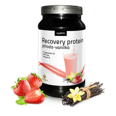 Maxi Recovery protein jahoda-vanilka 600g