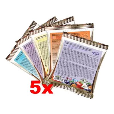 Multipack 5x Kozí kaše mix chutí Porce 5x30g