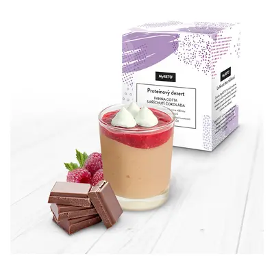 MyKETO Proteinová panna cotta s příchutí čokoláda 5 porcí