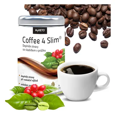 Coffee4Slim s extraktem ze zelené kávy