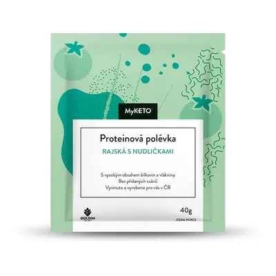 MyKETO Proteinová polévka rajská s nudličkami