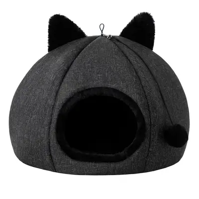 Reedog Kitty Head Black Iglu pro kočky - S