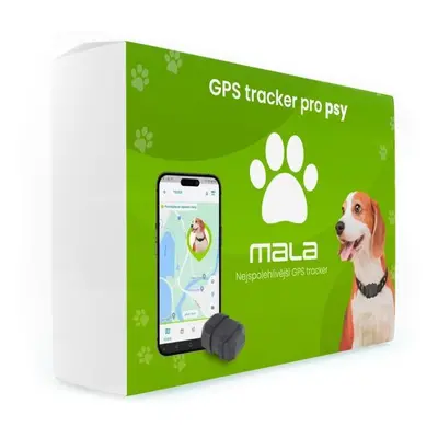 Mala GPS tracker pro psy