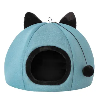 Reedog Kitty Head Blue Iglu pro kočky - M