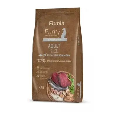 Fitmin Dog Purity Rice Adult Fish & Venison 2 kg