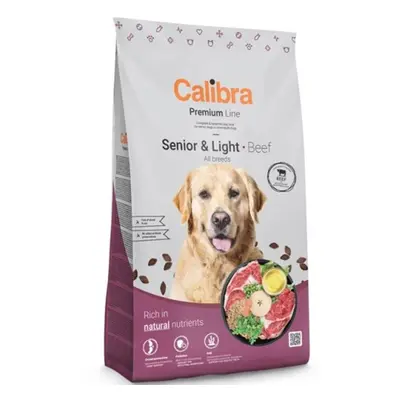 Calibra Dog Premium Line Senior & Light Beef 12 kg