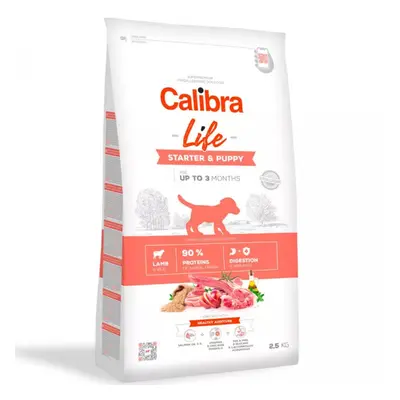 Calibra Dog Life Starter & Puppy Lamb 2,5 kg