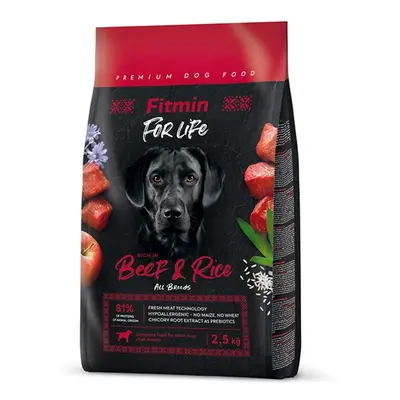 Fitmin Dog For Life Beef & Rice 2,5 kg