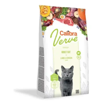 Calibra Cat Verve GF Adult Lamb & Venison (8+) 750 g