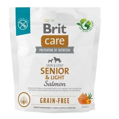 Brit Care Dog Grain-free Senior & Light Salmon 1 kg