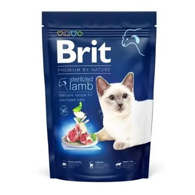 Brit Premium Cat by Nature Sterilized Lamb 800 g