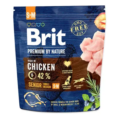 Brit Premium by Nature Senior S+M 1 kg