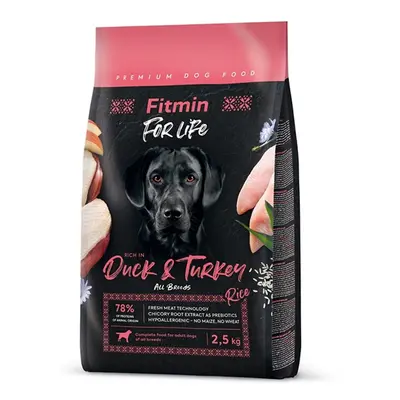 Fitmin Dog For Life Duck & Turkey 2,5 kg