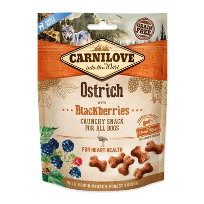 Carnilove Dog Crunchy Snack Ostrich&Blackberries 200g