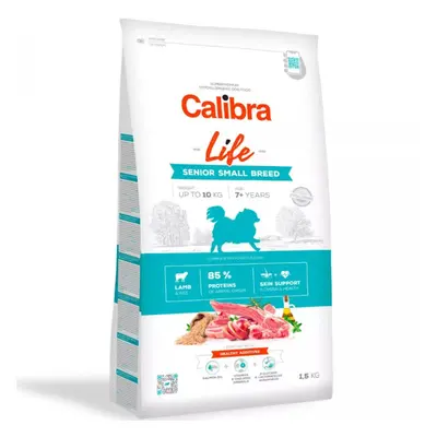 Calibra Dog Life Senior Small Breed Lamb 1,5 kg